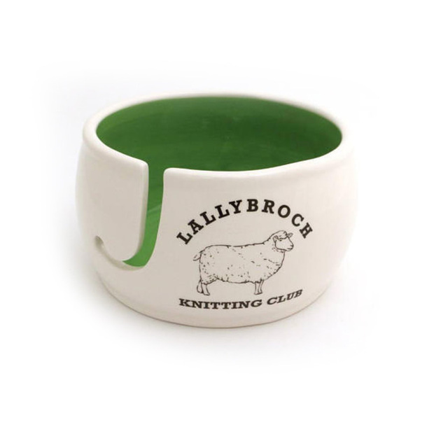 Yarn Bowl for Knitting & Crochet in Green – The Mud Place